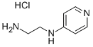 结构式 CAS# 64281-29-4, 4-(2-氨基乙基氨基)-吡啶盐酸盐