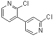 structure of CAS# 643082-10-4, 2,2'-Dichloro-3,4'-bipyridine;[643082-10-4];2,2'-Dichloro-[3,4']bipyridine;2,2'-DICHLORO-[3,4']-BIPYRIDINE