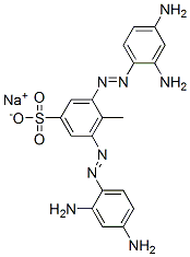 CAS 登录号：6441-66-3， 2,6-二[(2,4-二氨基苯基)偶氮]甲苯-4-磺酸钠