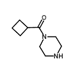 CAS 登录号：64579-67-5， 环丁基(1-哌嗪基)甲酮