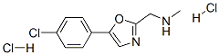 CAS 登录号：64639-81-2， 1-[5-(4-氯苯基)-1,3-恶唑-2-基]-N-甲基-甲胺二盐酸盐