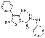 CAS#: 64686-94-8， 4-Amino-3-Phenyl-2-Thioxo-2,3-Dihydro-5-Thiazolecarboxylic Acid 2-Phenylhydrazide