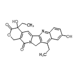 CAS 登录号：647852-82-2， 4,11-二乙基-4,9-二羟基-1H-吡喃并[3',4':6,7]吲哚嗪并[1,2-b]喹啉-3,14(4H,12H)-二酮