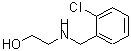 structure of CAS# 64834-58-8, 2-[(2-Chlorobenzyl)amino]ethanol;2-((2-chlorobenzyl)amino)ethanol;2-(2-Chloro-benzylamino)-ethanol;2-{[(2-chlorophenyl)methyl]amino}ethan-1-ol
