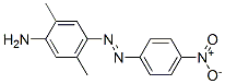 CAS 登录号：6492-50-8， 4-[(4-硝基苯基)偶氮]-2,5-二甲苯胺
