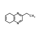 CAS 登录号：65129-01-3， 2-乙基-5,8-二氢喹喔啉
