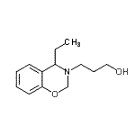 CAS 登录号：651304-88-0， 3-(4-乙基-2H-1,3-苯并恶嗪-3(4H)-基)-1-丙醇