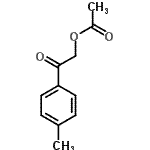 结构式 CAS# 65143-37-5, 2-(4-甲基苯基)-2-氧代乙基乙酸酯