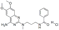 CAS#: 65189-49-3， N-[3-[(4-Amino-6,7-Dimethoxy-Quinazolin-2-Yl)-Methyl-Amino]Propyl]Benzamide Hydrochloride