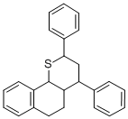 CAS#: 65193-64-8， 3,4,4A,5,6,10B-Hexahydro-2,4-Diphenyl-2H-Naphtho(1,2-b)Thiopyran