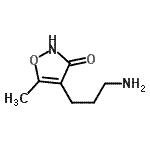 CAS 登录号：65202-88-2， 4-(3-氨基丙基)-5-甲基-1,2-恶唑-3(2H)-酮