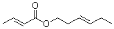 structure of CAS# 65405-80-3, (2E)-2-Butenoic Acid,(3Z)-3-Hexen-1-Yl Ester;(E)-But-2-Enoic Acid [(E)-Hex-3-Enyl] Ester;Cis-3-Hexenyl Crotonate;Cis-3-Hexenyl Trans-2-Butenoate