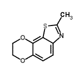 CAS#: 654070-11-8， 2-Methyl-7,8-dihydro[1,4]dioxino[2,3-g][1,3]benzothiazole