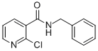 structure of CAS# 65423-28-1, N3-Benzyl-2-Chloronicotinamide;2-Chloro-N-(Phenylmethyl)-3-Pyridinecarboxamide;N-(Benzyl)-2-Chloro-Nicotinamide;N-Benzyl-2-Chloronicotinamide