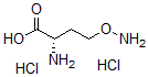 结构式 CAS# 65518-20-9, O-氨基-高丝氨酸二盐酸盐