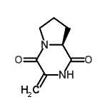 CAS#: 65519-42-8， (8aS)-3-Methylenehexahydropyrrolo[1,2-a]pyrazine-1,4-dione