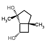 CAS 登录号：655232-44-3， (1R,5R,7S)-2,5-二甲基双环[3.2.0]庚烷-2,7-二醇