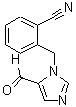 CAS 登录号：655235-91-9， 2-[(5-甲酰基-1H-咪唑-1-基)甲基]苯甲腈