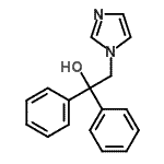 CAS 登录号：65570-68-5， 2-(1H-咪唑-1-基)-1,1-二苯乙醇
