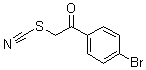 结构式 CAS# 65679-14-3, 硫氰酸 2-(4-溴苯基)-2-氧代乙基酯