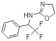 CAS 登录号：65687-00-5， 4,5-二氢-N-(2,2,2-三氟-1-苯基乙基)-(-)-2-恶唑胺