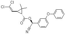 CAS#: 65732-07-2， (1R,3S)-3-(2,2-Dichloroethenyl)-2,2-Dimethyl-Cyclopropanecarboxylicacid (S)-Cyano(3-Phenoxyphenyl)Methylester