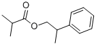 structure of CAS# 65813-53-8, 2-Phenylpropyl Isobutyrate