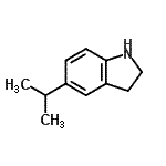 CAS 登录号：65826-96-2， 5-异丙基吲哚啉