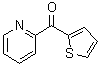结构式 CAS# 6602-63-7, 2-吡啶基(2-噻吩基)甲酮