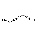 CAS 登录号：66084-38-6， 1,4-庚二炔