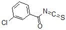 structure of CAS# 66090-36-6, 3-Chloro-Benzoylisothiocyanate;3-CHLOROBENZOYL ISOTHIOCYANATE
