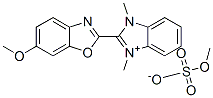 CAS#: 66371-08-2， 2-(6-Methoxybenzoxazol-2-Yl)-1,3-Dimethyl-1H-Benzimidazolium Methyl Sulphate
