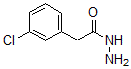 structure of CAS# 66464-86-6, 3-Chloro-BenzeneAcetic Acid Hydrazide;(3-CHLORO-PHENYL)-ACETIC ACID HYDRAZIDE;3-CHLOROPHENYLACETYLHYDRAZIDE