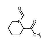 CAS 登录号：66552-03-2， 2-乙酰基-1-哌啶甲醛