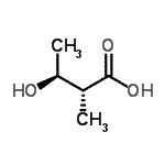 CAS 登录号：66729-02-0， (2R,3S)-3-羟基-2-甲基丁酸