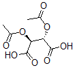 结构式 CAS# 66749-60-8, (+)-二乙酰基-D-酒石酸