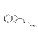 CAS 登录号：668486-12-2， 2-[(E)-(1H-苯并咪唑-2-基亚甲基)氨基]乙胺