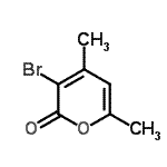 CAS#: 669-95-4， 3-Bromo-4,6-Dimethyl-2H-Pyran-2-One