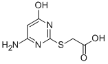 CAS#: 66902-63-4， (4-Amino-6-Hydroxy-Pyrimidin-2-Ylsulfanyl)-Acetic Acid