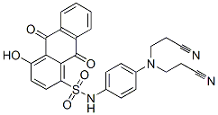 CAS#: 66903-22-8， N-[4-[Bis(2-Cyanoethyl)Amino]Phenyl]-9,10-Dihydro-4-Hydroxy-9,10-Dioxo-1-Anthracenesulfonamide