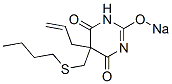 CAS#: 66941-59-1， 5-Allyl-5-(Butylthiomethyl)-2-Sodiooxy-4,6(1H,5H)-Pyrimidinedione