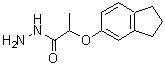 结构式 CAS# 669745-23-7, 2-(2,3-二氢-1H-茚-5-基氧基)丙酰肼