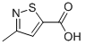 structure of CAS# 66975-83-5, 3-Methylisothiazole-5-Carboxylic Acid;3-Methylisothiazole-5-Carboxylic Acid;3-Methyl-5-Isothiazolecarboxylic Acid;Nsc119863
