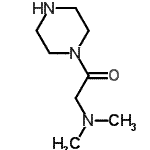 CAS 登录号：670252-70-7， 2-(二甲基氨基)-1-(1-哌嗪基)乙酮