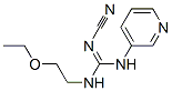CAS#: 67026-38-4， 2-Cyano-1-(2-Ethoxyethyl)-3-(3-Pyridyl)Guanidine