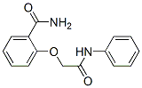 CAS 登录号：6705-02-8， 2-[(N-苯基氨基甲酰)甲氧基]苯甲酰胺