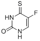 结构式 CAS# 671-41-0, 5-氟-4-巯基-2-羟基嘧啶