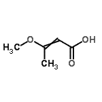 CAS 登录号：67107-76-0， 3-甲氧基-2-丁烯酸