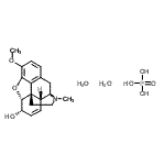 CAS#: 67183-66-8， (5alpha,6alpha)-3-Methoxy-17-methyl-7,8-didehydro-4,5-epoxymorphinan-6-ol phosphate hydrate (1:1:2)