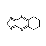 CAS 登录号：67200-32-2， 5,6,7,8-四氢[1,2,5]恶二唑并[3,4-b]喹喔啉